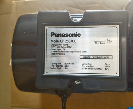 Máy bơm nước chân không Panasonic GP 250JXK (250w) - Ảnh 3