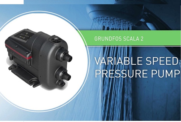 Máy bơm tăng áp thông minh biến tần Grundfos Scala2 (550w) - Ảnh 6